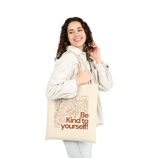 Be Kind - Cotton Canvas Tote Bag