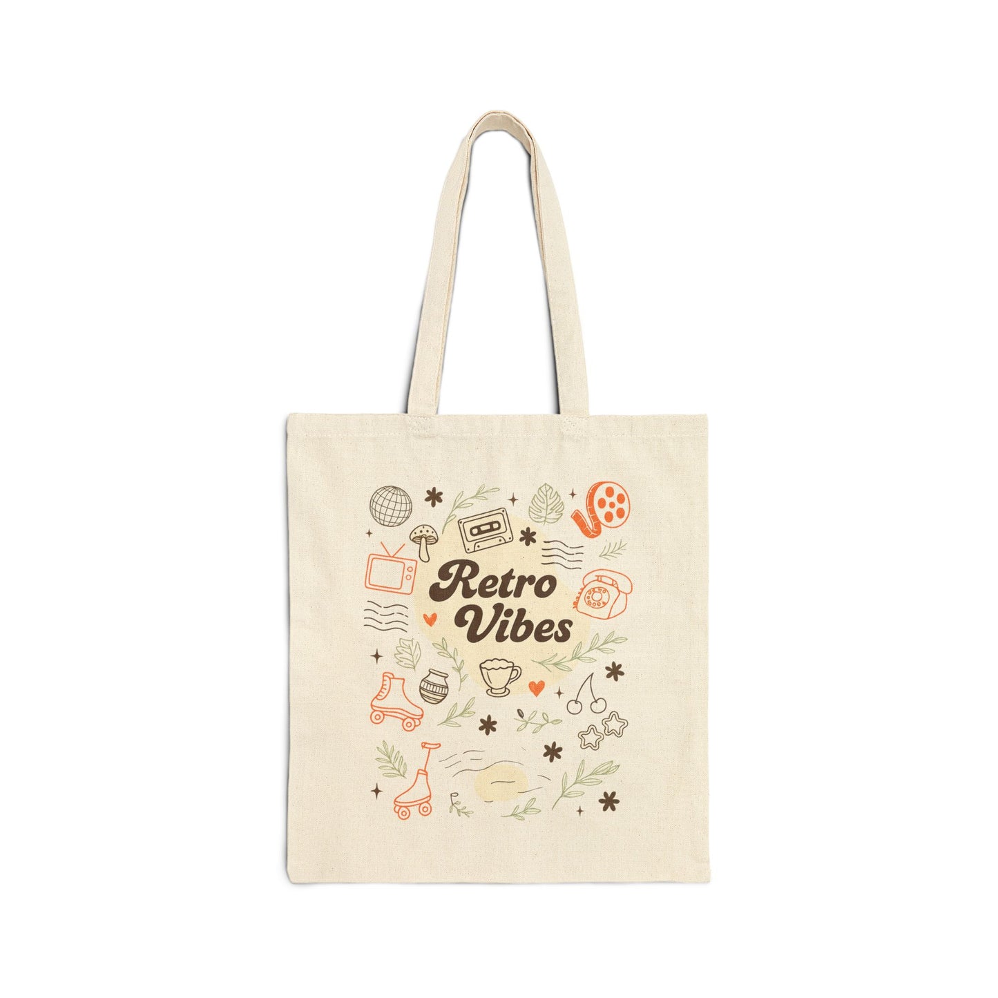Authentic Organic Canvas Tote Bag