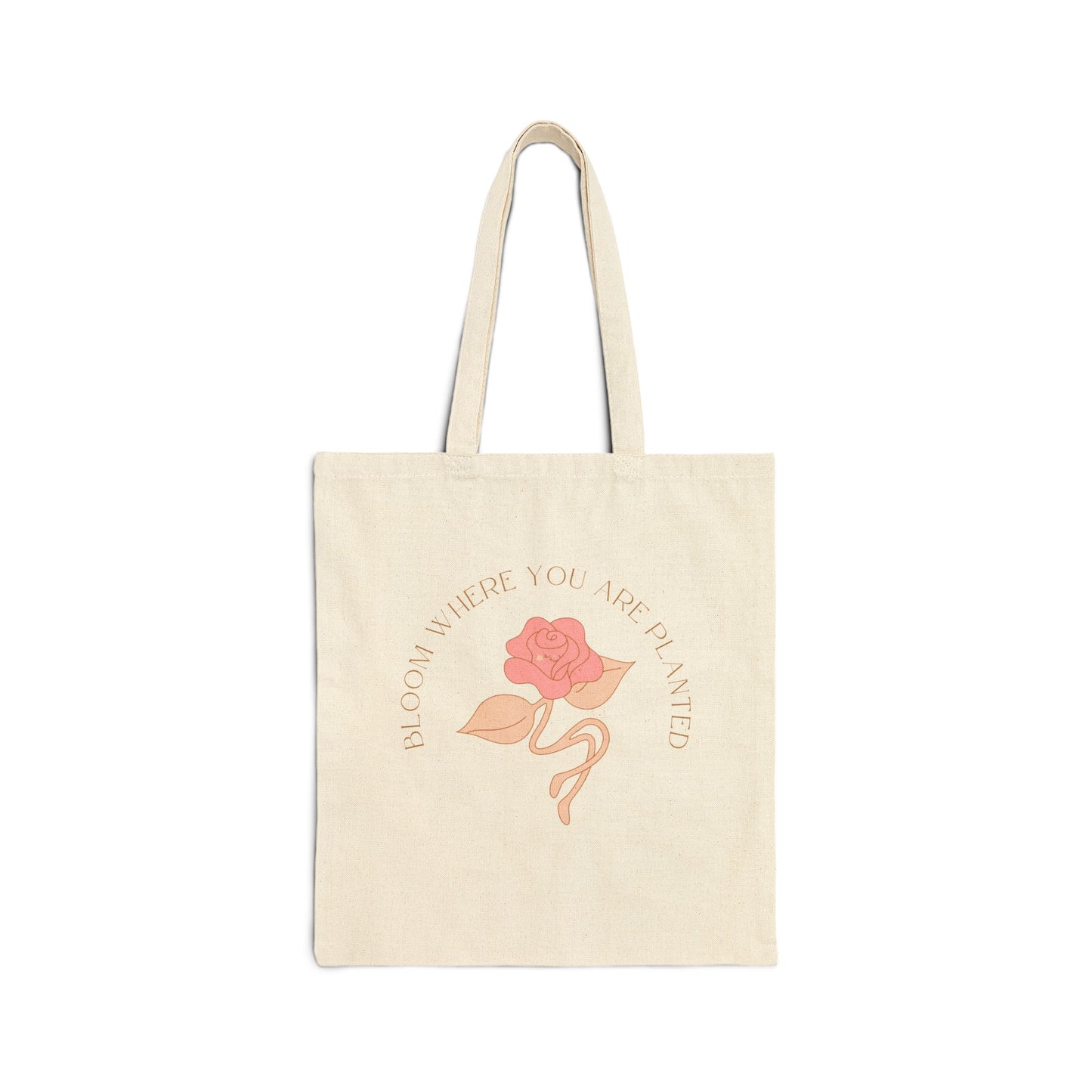 Bloom - Cotton Canvas Tote Bag