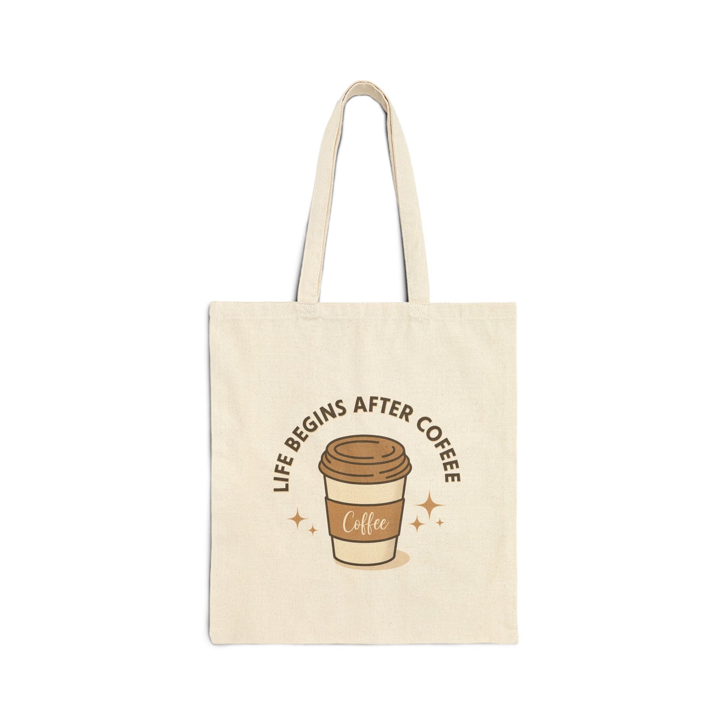 Authentic Organic Canvas Tote Bag