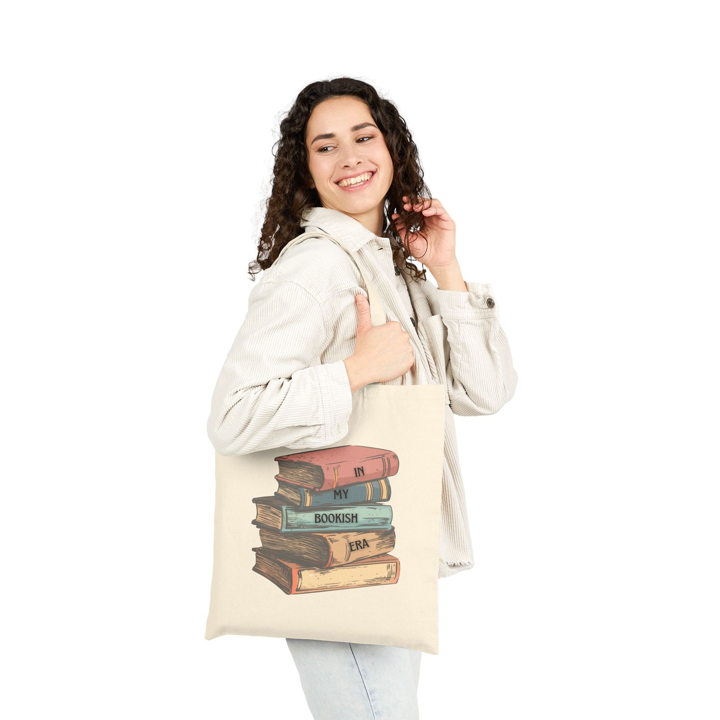 Book Lovers' - Cotton Canvas Tote Bag