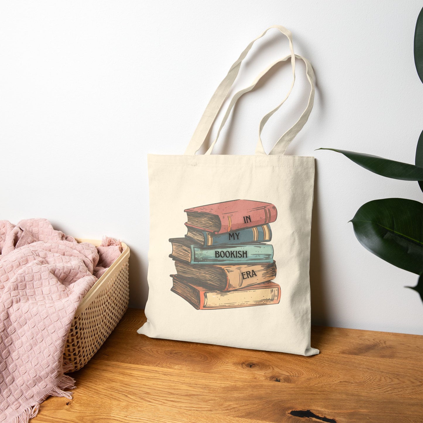 Book Lovers' - Cotton Canvas Tote Bag