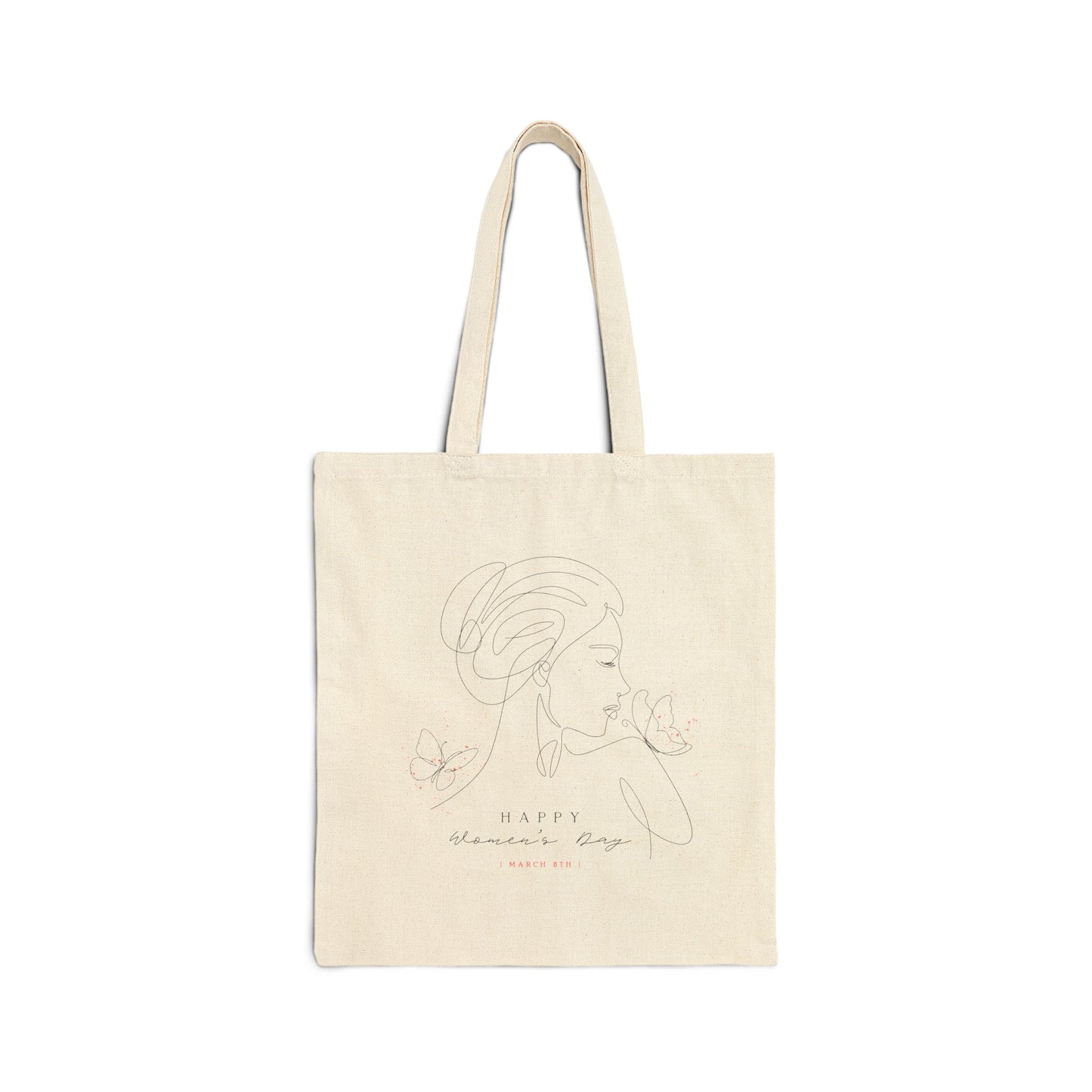 Womens Day - Cotton Canvas Tote Bag