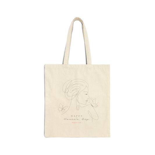 Womens Day - Cotton Canvas Tote Bag
