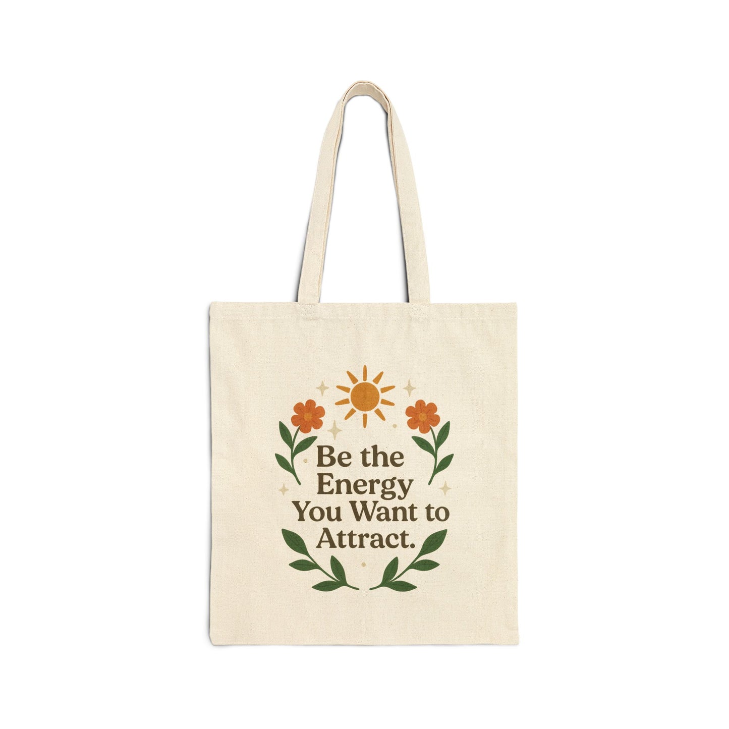 Authentic Organic Canvas Tote Bag