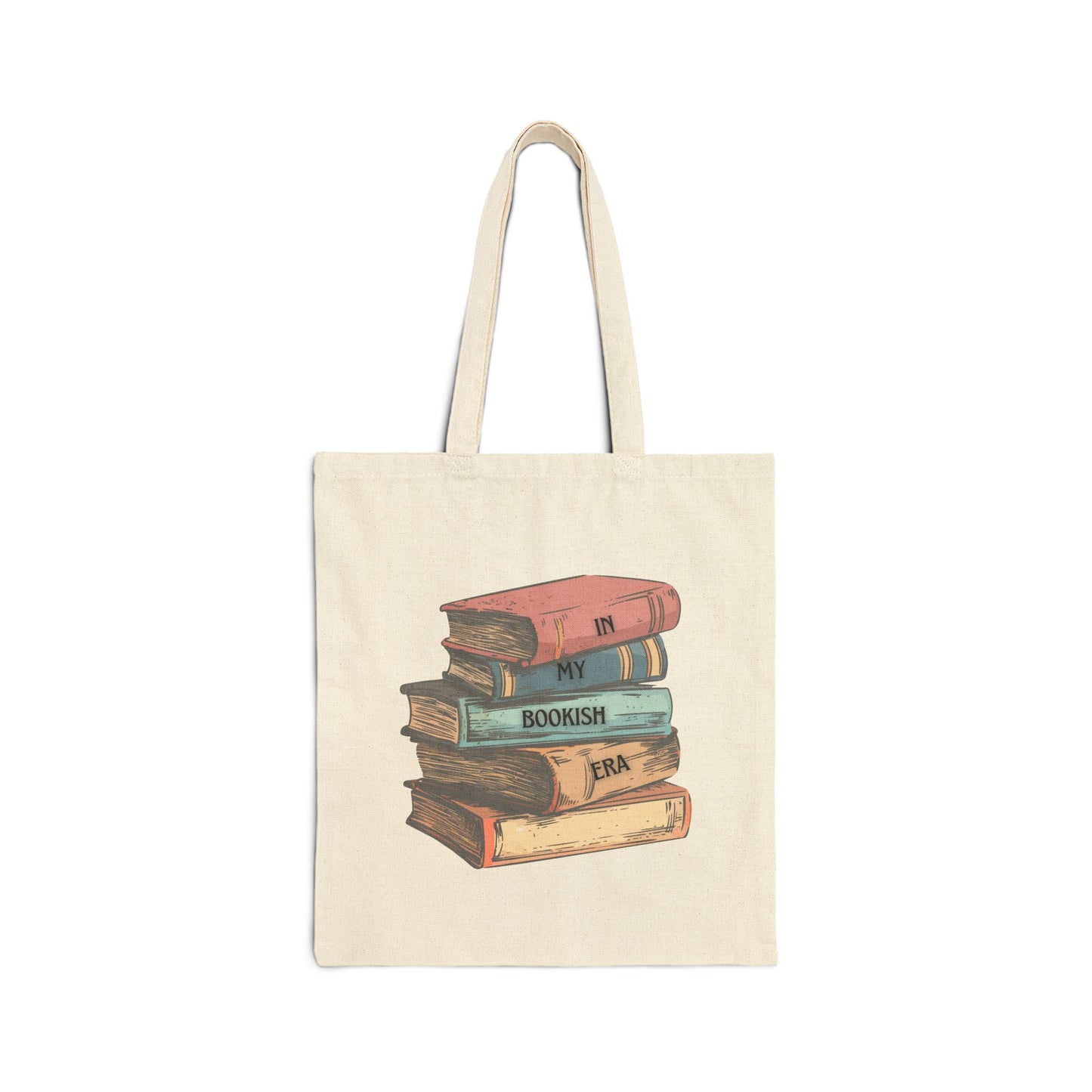 Book Lovers' - Cotton Canvas Tote Bag