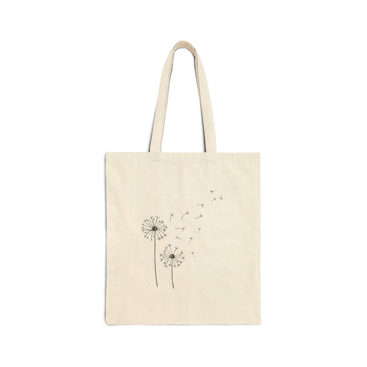 Dandelion Canvas Tote Bag