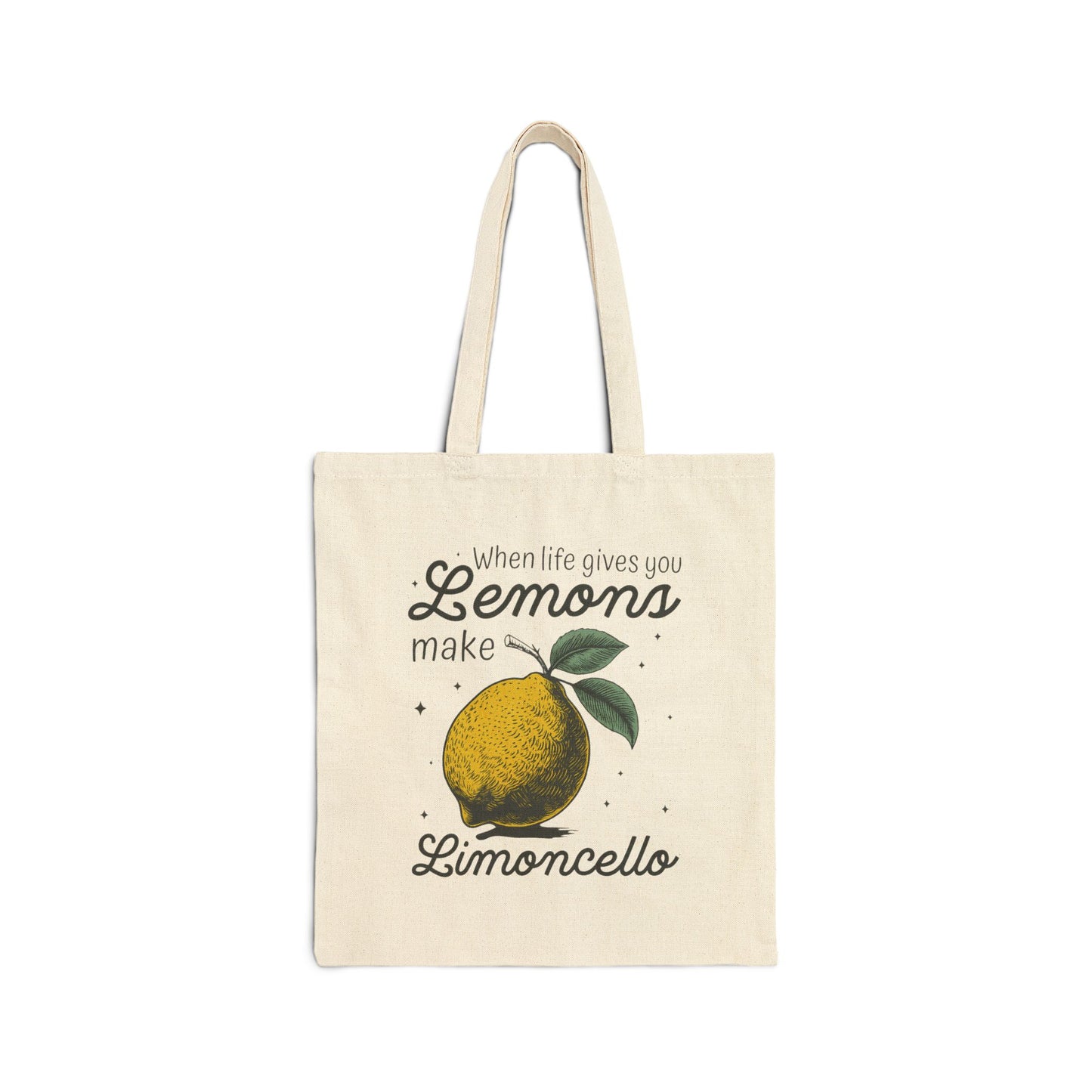 Lemons - Cotton Canvas Tote Bag