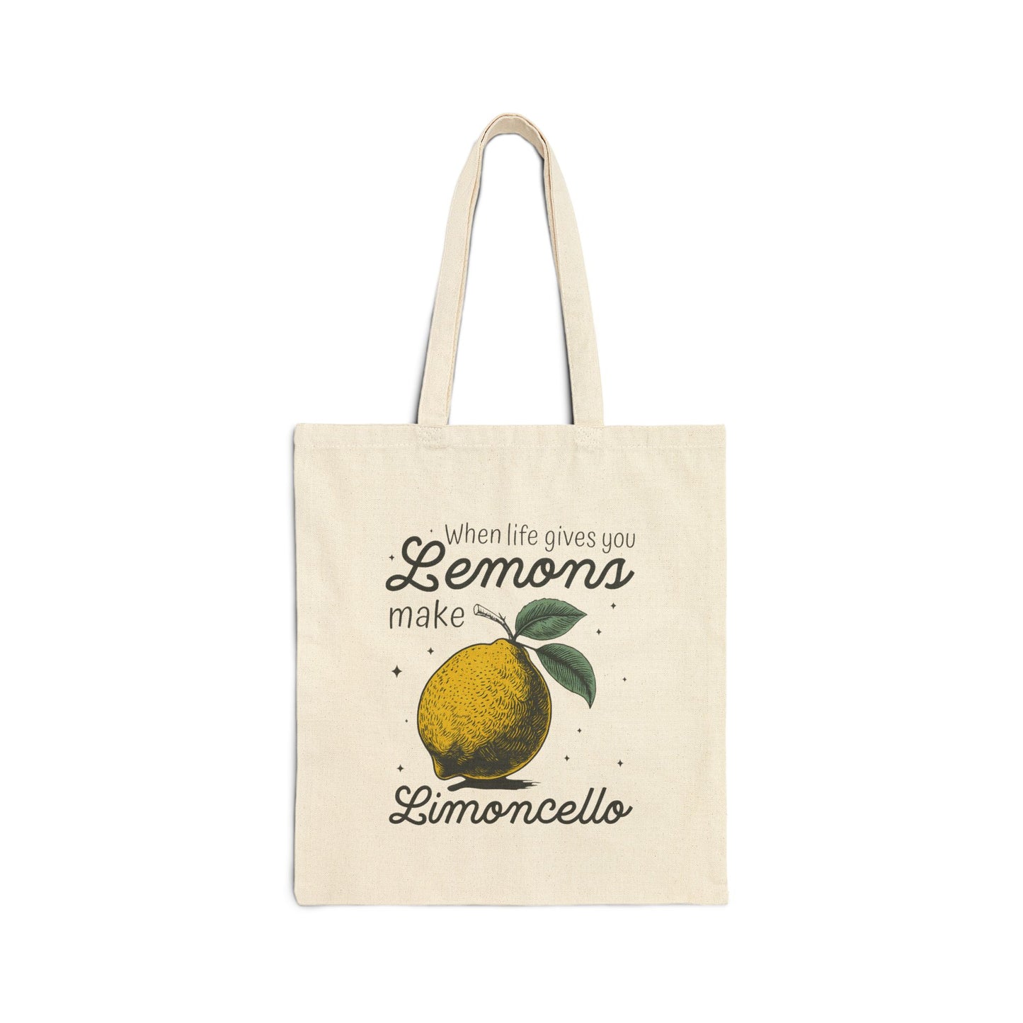Authentic Organic Canvas Tote Bag